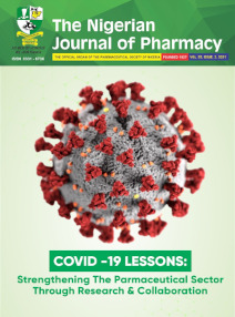 					View Vol. 55 No. 2 (2021): Nigerian Journal of Pharmacy
				